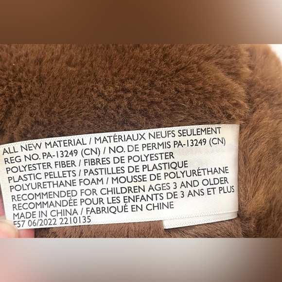 Anima Adventure Children’s Brown Plush Teddy Bear 16” Soft Stuffed Animal - Picture 9 of 15